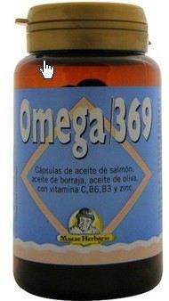 Omega 369 Salmon+Borage+Olive 100 Per.