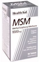 MSM Methylsulfonylmethane 1000 mg 90 Tablets