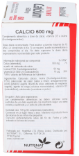 Calcium 600 mg with Vitamin D 60 Tablets