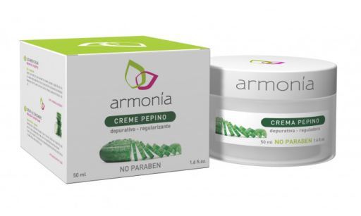 Armon&iacute;a Cosm&eacute;tica Natural Cucumber Cream Moisturising and Purifying 50 ml