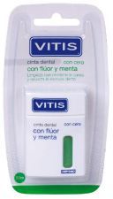 Vitis cinta dental con fl&uacute;or y menta 50m