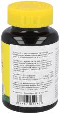 Vitamin D3 and Vitamin K2 - 90 Capsules