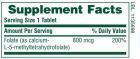 Folic Acid - 90 Tablets