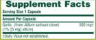 Garlite Odorless Garlic Vegetarian Supplement - 90 Capsules
