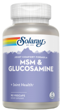 MSM and Glucosamine 90 Vegetable Capsules