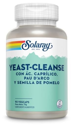 Solaray Yeast Cleanse 90 Capsules