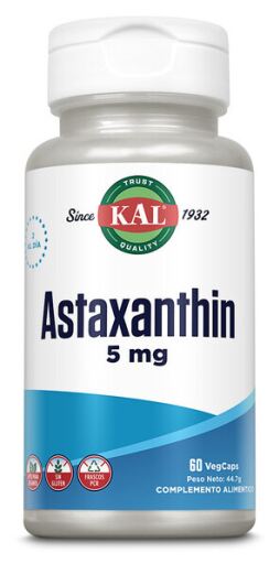 Kal Astaxanthin 5 mg 60 Vegetable Capsules