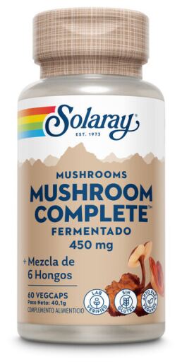Solaray Whole Mushrooms 60 Vegetable Capsules