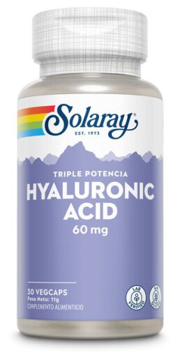 Solaray Hyaluronic Acid 60 mg 30 Capsules