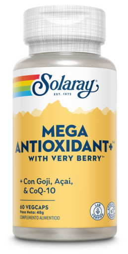 Solaray Antiox Mega Multi 60 Vegetable Capsules