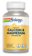 Calcium and Magnesium 90 Vegetable Capsules