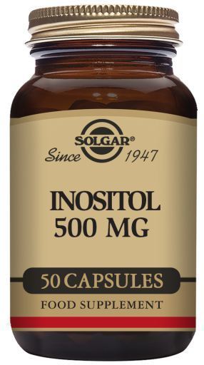 Inositol 500 mg 50 Capsules