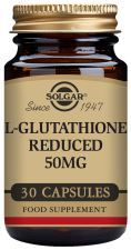 Reduced L-Glutathione 50 mg 30 Vegetable Capsules