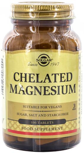 Chelated Magnesium 100 Tablets