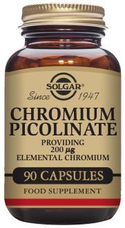 Chromium Picolinate 200 mg 90 Capsules