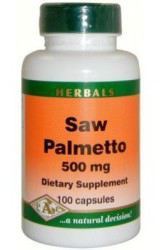 Saw Palmetto 500 mg 100 capsules
