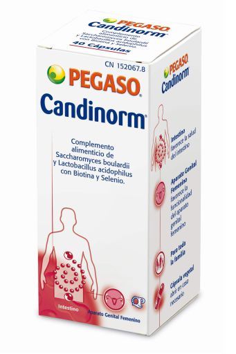 Candinorm Glass Bottle 40 Capsules