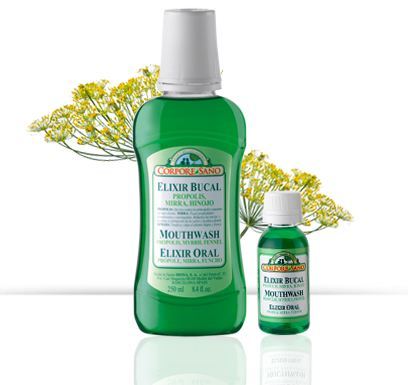 Oral Elixir with Myrrh, Propolis and Fennel