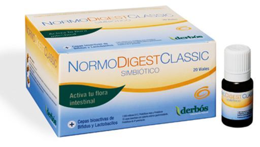 Normodigest classic 20 vials helps regenerate the intestinal flora