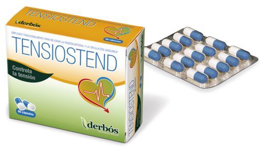 Tensiostend 60 capsules regulates blood pressure values