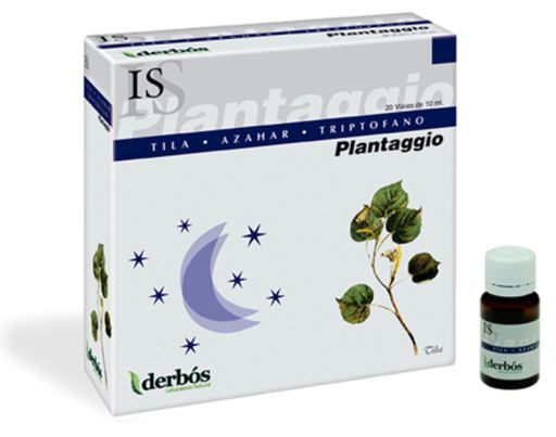 Plantaggio is 20 ampoules promotes relaxation and sleep