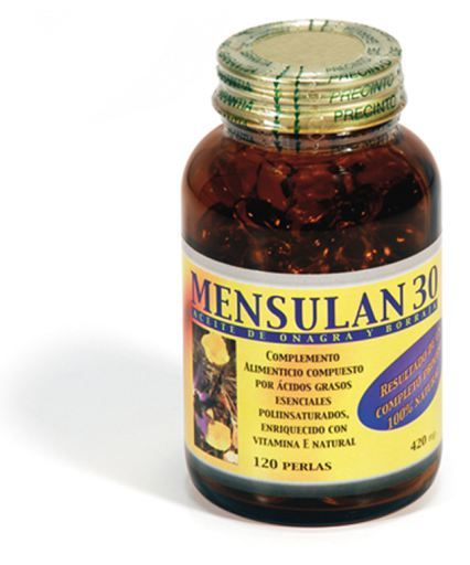Mensulan 30 of 120 pearls provides unsaturated fatty acids