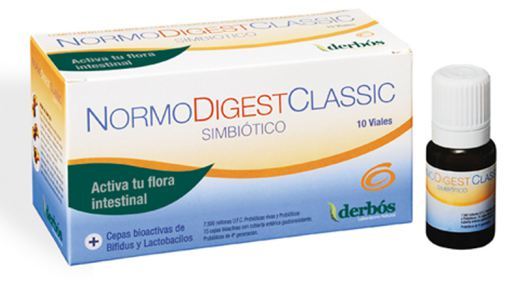 Normodigest Classic 10 vials helps regenerate intestinal flora