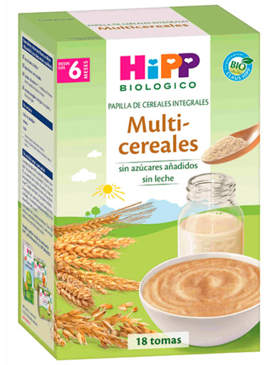 Multi Cereal Biological Porridge 6m + 400 gr