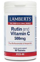 Rutin and Vitamin C 500 mg with Bioflavonoids and Hesperidin