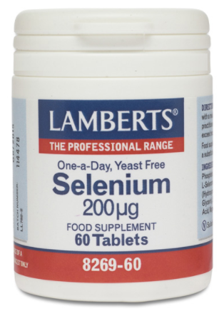 Selenium 200 µg as l-Selenomethionine 60 Capsules