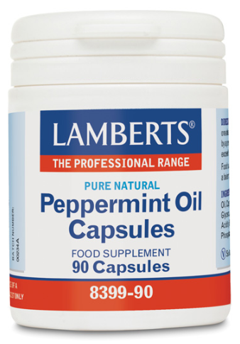 Lamberts Peppermint Oil 50 mg Pure and Natural 90 Capsules
