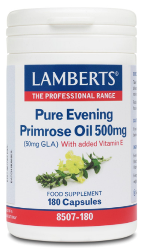 Evening primrose-pure primrose oil 500 mg 180 capsules