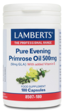 Evening primrose-pure primrose oil 500 mg 180 capsules
