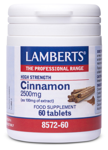 Cinnamon 2500 mg high concentration 60 tablets