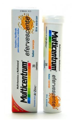 Multicentrum Effervescent 20 Tablets