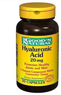 Hyaluronic Acid 20 Mg. 30 Capsules
