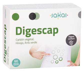 Digescap controls gas and digestion 60 capsules