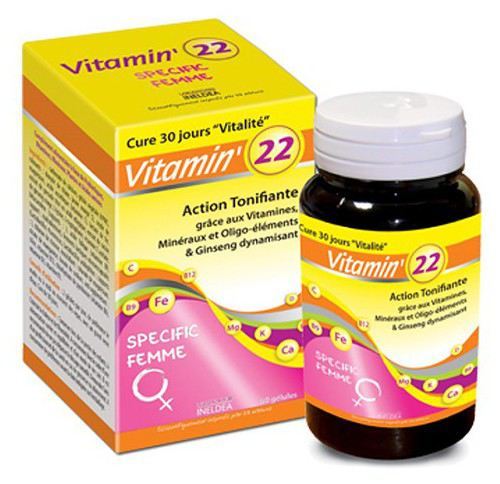 Vitamin 22 Woman 60 Capsules