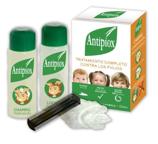 Pack Lotion + Shampoo + nit comb + cap