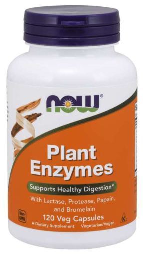 Vegetable Enzymes 120 Vegetable Capsules