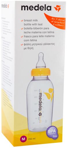 Bottle-Feeding Bottle 250 ml ConTetina Medium Flow
