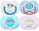2 Pacifiers Decorated (0-6 Months) Bpa Free