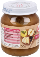 Babybio Apple and Plum Baby Food 130g