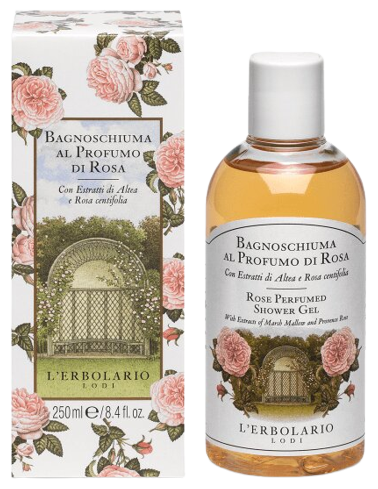 L'Erbolario Rose Perfumed Bath Gel Rose 250 ml