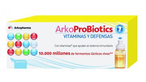 Arkopharma Arkoprobiotics Vitamins + Fenders 7 Vial Adults