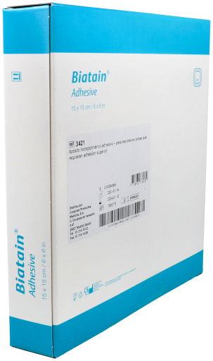 Biatain Adh dressing 15X15Cm 3U