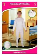 Sanitized Anti-Diaper Pajamas, All Short, White, S