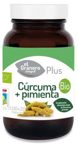 Turmeric pepper 100+20 capsules