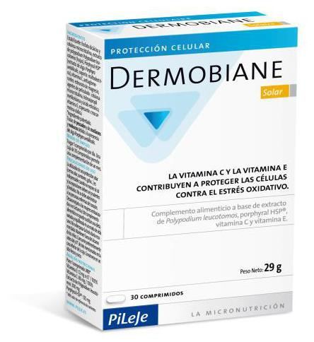 Dermobiane solaire 30 tablets composed of vitamin E and selenium