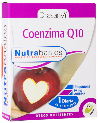 Coenzyme Q10 30mg 30 Pearls Nutrabasics